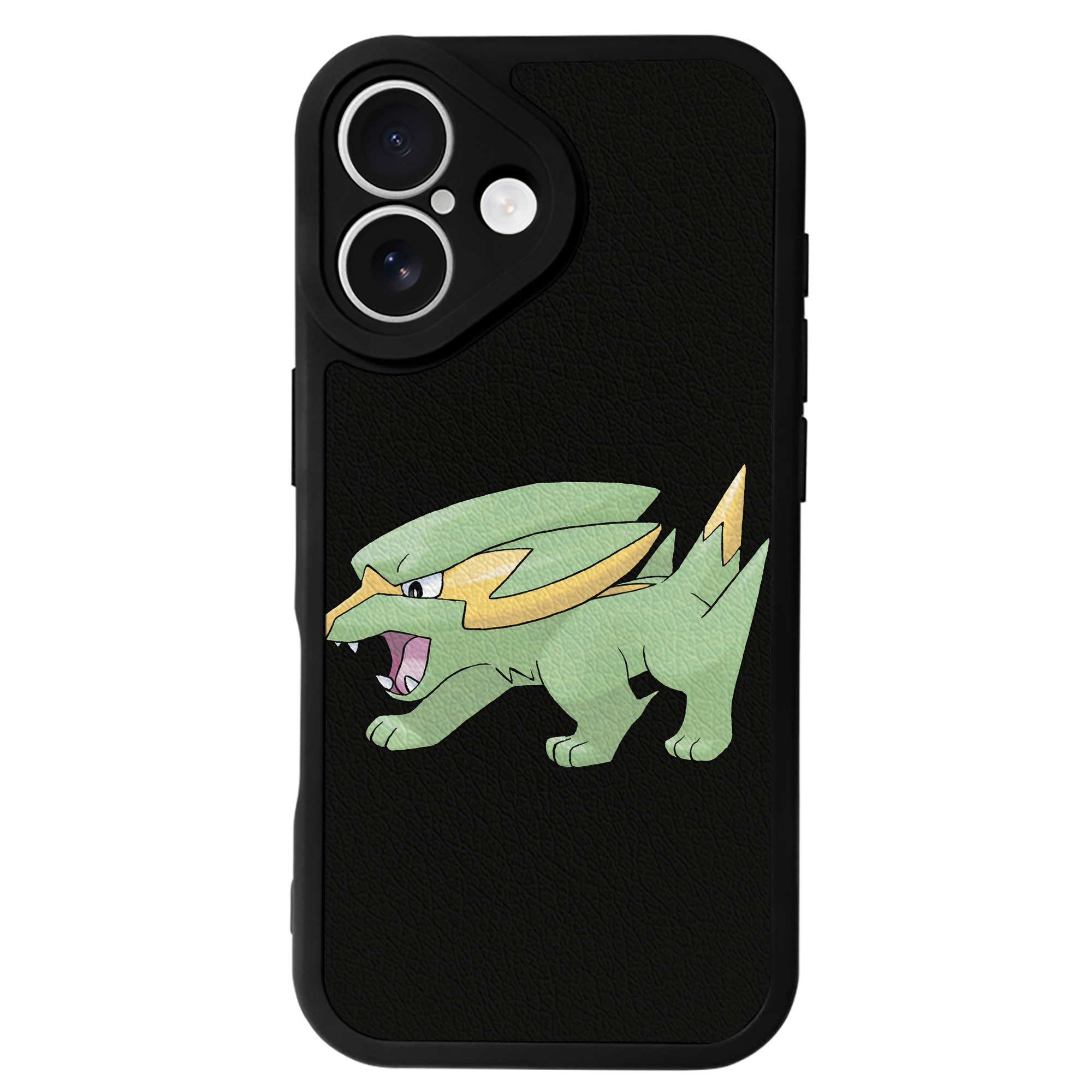 （画像用） ポケットモンスター Pokémon 【iPhone 16シリーズ対応】シリコンスマホケース（レザー調） 材質：シリコン
